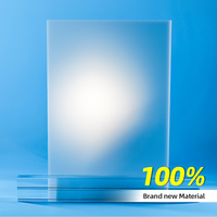 Feuille de diffuseur acrylique micro prismatique blanche d'opale de contrôle éblouissante