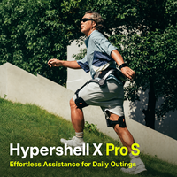 Exosquelette Hypershell X Pro S avec une puissance de 800 W, une autonomie de 17,5 km, 10 modes IA, assistance à la marche et à la randonnée par double moteur pour les jambes