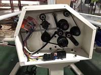 Machine de découpe de col, haute efficacité pour tissu