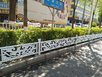 Valla de Acero Galvanizado para Jardín, Barandilla de Aislamiento Verde para Jardín, Barrera Protectora para Parques y Jardines de Flores