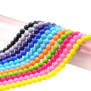 <span class=keywords><strong>Perles</strong></span> <span class=keywords><strong>de</strong></span> verre en vrac 10 mm, couleurs mélangées, brillantes, taille uniforme, <span class=keywords><strong>perles</strong></span> lâches pour loisirs créatifs, décoration intérieure, accessoires <span class=keywords><strong>de</strong></span> bracelet - Product Image 6