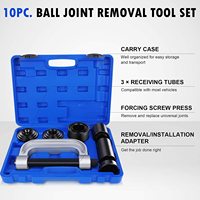 10 pièces robuste maître automobile et camion extracteur intérieur presse et U Joint outil installateur Kit rotule dissolvant