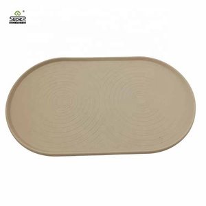 Tappetino per l'alimentazione dell'animale domestico in Silicone per l'alimentazione del cane per la protezione del cibo della ciotola del cane, per mantenere il pavimento pulito - Product Image 2