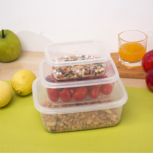 Cheap household eco friendly food storage container plastic