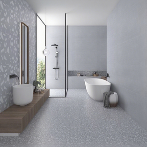 Bán buôn Matte terrazzo gạch hiện đại cổ điển gạch lát sàn gốm chịu nhiệt cách nhiệt Tính năng phòng bếp ứng dụng - Product Image 3