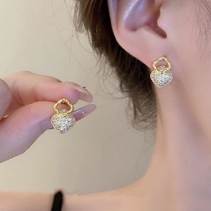 Korean Style Geometric Double Layers Square Rhombus Stud <b>Earrings</b> for Women Gold Color Sweet <b>Earrings</b> Premium Trendy Jewelry - Product Image 1