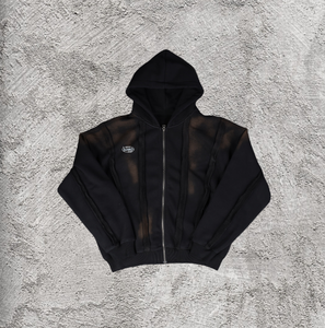 Sudadera con Capucha de Felpa Gruesa para Hombre, Diseño Nuevo 2026, Color Sólido, Cierre de Cremallera, Talla XL, Ropa Urbana, Térmica, 100% Algodón, Talla Grande - Product Image 5