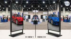 Présentoir de Vitrine Premium Lentiprint Fabriqué en Allemagne 100×150cm Portrait 40 LPI Euroclass B pour Magasins de Détail de Rue - Product Image 4