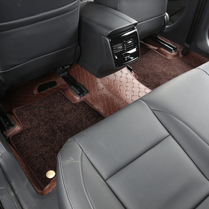 Alfombrilla de lujo para suelo <span class=keywords><strong>Interior</strong></span> de coche de cuero envolvente completo OEM y ODM diseño exclusivo para Toyota para Camry Asia Dragon para Corolla - Product Image 4