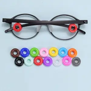 Anti-Slip Round Comfort Glasses Temple Tips Sleeve Retainers For Sunglasses Reading Glasses