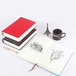 Cuaderno de Cuero PU Grueso A5 A6 A4, Tapa Dura, Páginas Interiores en Blanco, Diario, 660 Páginas, Escritura, Regalo Personalizado - Product Image 2
