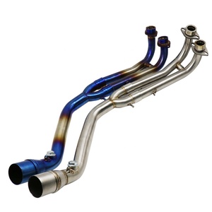 Sistema completo de tubo de escape para motocicleta <span class=keywords><strong>Tmax</strong></span> 500 530 TMAX530 TMAX500 <span class=keywords><strong>2008</strong></span> 2009 2010 <span class=keywords><strong>2011</strong></span> 2012-2016 - Product Image 1