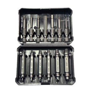 Yili Hardware Double-ended <b>Thread</b> Extractor Set Metric 4341 Steel Industrial Grade Damaged Screw Remover <b>Tool</b> Kit - Product Image 1