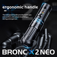 Heetverkochte BRONC X2 NEO verstelbare draadloze pen professionele tatoeagemachine batterijmachine roterende tatoeagepen