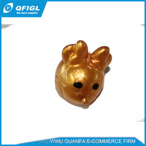 Balle anti-stress en TPR en forme d'animal - Rose/Or, certifiée CE, jeu aquatique amusant pour les enfants de 5 ans et plus - Product Image 5