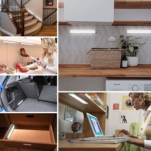 Siêu mỏng PIR cảm biến chuyển động LED Strip đèn có thể sạc lại LED dưới ánh sáng tủ cảm biến chuyển động Led tủ ánh sáng cho nhà bếp - Product Image 5