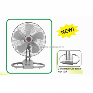 Ventilador de Aire Industrial Eléctrico de Sobremesa, Modelo Plástico QL-450 - Product Image 1