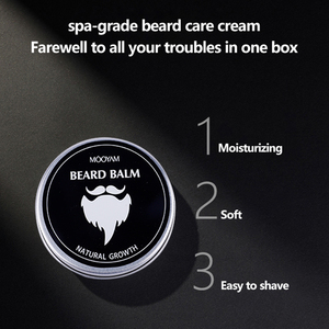Naturale organico 100% puro di buona qualità levigante migliore barba <span class=keywords><strong>balsamo</strong></span> per le labbra per gli uomini - Product Image 5