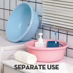 Поставщик фабрики Xingsheng, недеформируемый большой размер, 12 л, экологичный современный пластиковый умывальник, 36 см - Product Image 2