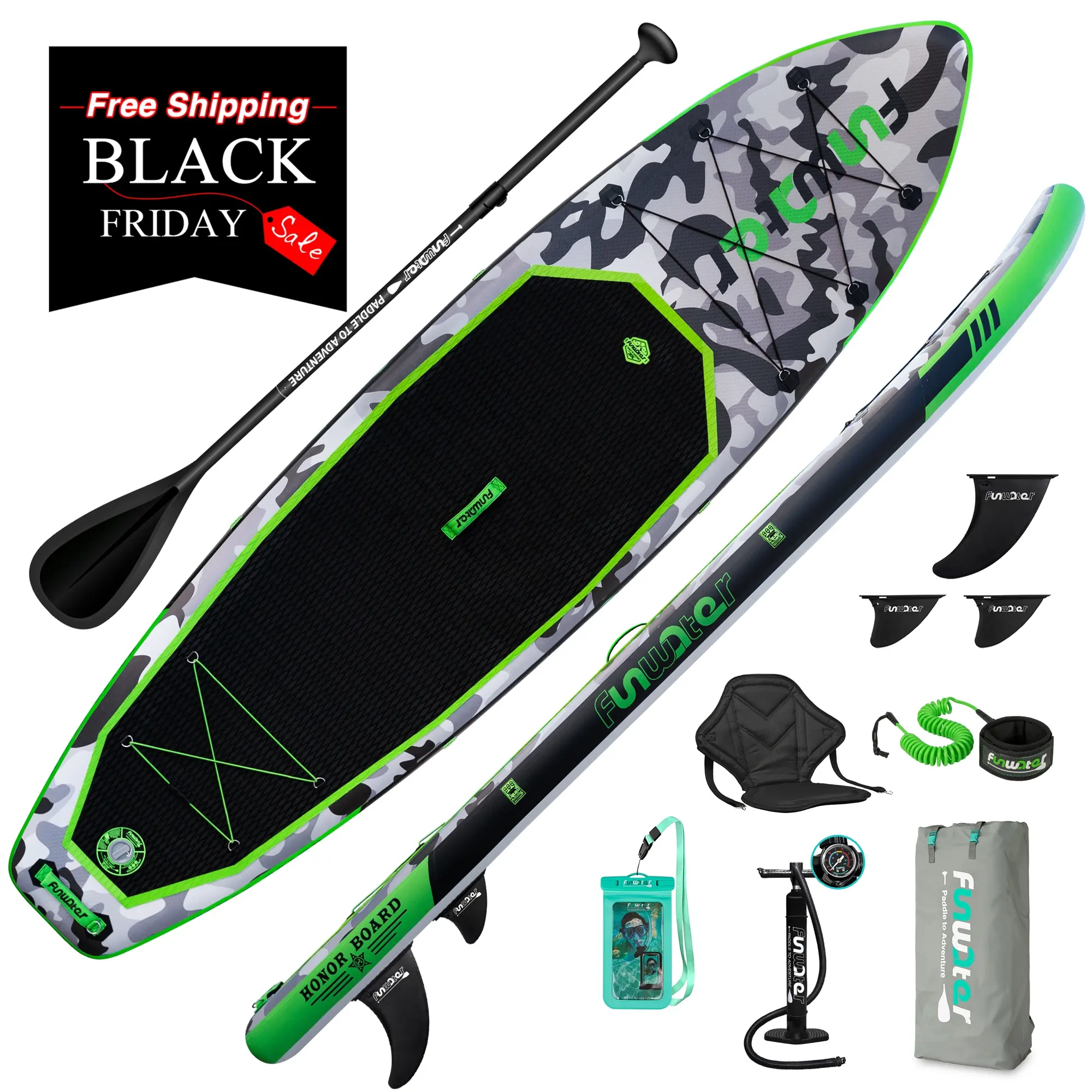 AU Free Shipping sup stand up paddle inflatable paddle board standup inflatable surfboard surf fins
