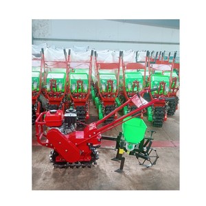 Multifunctional Agricultural Chain Track Micro <b>Cultivator</b> 7.5HP Tillage Farm Machine Power Tiller - Product Image 4