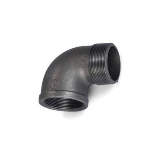 BSPT NPT OEM ODM raccord de tuyau de gaz de Type lourd noir 1/2 ''coude noir té malléable en fonte système de gicleurs d'incendie raccords de tuyauterie - Product Image 4