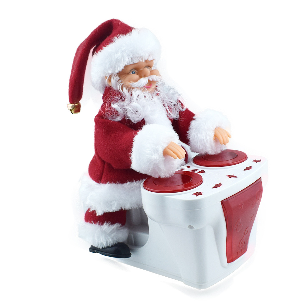 2024 Christmas Toys - Rock Santa Claus DVD Player Novelty
