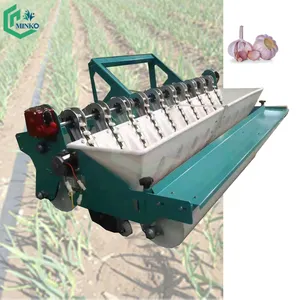 Farm use machinery 5 row multi-row garlic planting machine diesel black garlic planter seeder