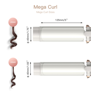 Lena Großhandel 1,5 1,75 Zoll große Welle Lockenmaschine schnelles Aufheizen lockiges Eisen professionelle keramische elektrische Haarlockenmaschine - Product Image 4