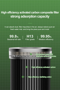 Purificateur <span class=keywords><strong>d</strong></span>'<span class=keywords><strong>air</strong></span> de recharge Usb de bureau à domicile pour une amélioration rapide de l'<span class=keywords><strong>air</strong></span> - Product Image 5