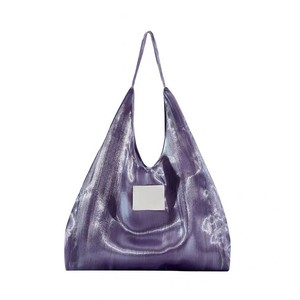 Shiny Satin Fairy Handbag Shimmering Organza Lightweight Open School Shopping Tote Bag Underarm Single Shoulder Bag Case