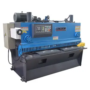 QC11K 6x1600 guillotine shearing machine stainless steel metal sheet iron plate sheet cutting machine