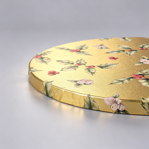 Christmas Corrugated <b>Board</b> <b>Cake</b> Base Extra Heavy <b>Cake</b> Pad Round Paper <b>Cake</b> <b>Board</b> - Product Image 5