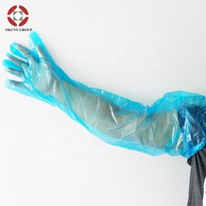 Ferme ranch équipement médical Vétérinaire en plastique pe gants avec 90cm - Product Image 4