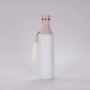 Simple 304 Stainless Steel <b>Coffee</b> Mug Portable Car Thermos Business Office Gift Dual-Drink Mug - Product Image 3