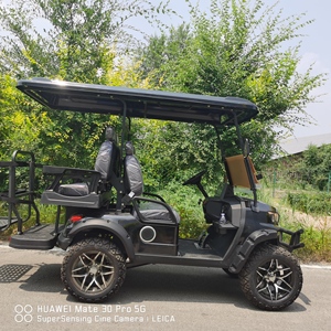 Carrito de Golf Mini de 1000W, Vehículo Utilitario con Batería de 48V para Transporte en Resorts - Product Image 5