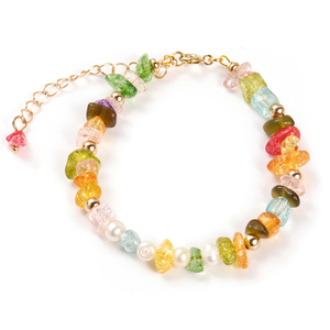 Natural Irregular <span class=keywords><strong>de</strong></span> <span class=keywords><strong>la</strong></span> piedra <span class=keywords><strong>de</strong></span> <span class=keywords><strong>la</strong></span> gema pulsera <span class=keywords><strong>de</strong></span> cuentas <span class=keywords><strong>de</strong></span> Chip <span class=keywords><strong>de</strong></span> pepitas <span class=keywords><strong>de</strong></span> <span class=keywords><strong>oro</strong></span> <span class=keywords><strong>de</strong></span> - Product Image 1