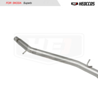 Válvula de Escape de Acero Inoxidable Catback para Skoda SuperB 2.0T, Soldadura de Alta Calidad, Válvula de Rendimiento Mejorado con Control Remoto
