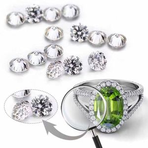 CHANG Custom Made Round Cut GRA Certificate 100% Pass <strong>Diamond</strong> <strong>Tester</strong> <strong>Moissanite</strong> <strong>Diamond</strong> D VVS1 Loose Stone for Jewelry Make - Product Image 4