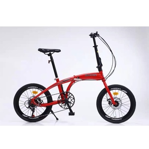 20-Zoll-Crius-Faltrad mit interner Kabelführung, leicht, 7-Gang-Schaltung, Scheibenbremse, Doppel-V-Bremse, Stahlrahmen, Mountainbike - Product Image 4