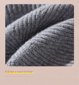 Casquette de baseball unisexe en laine mérinos, nouvelle collection automne-hiver 2025, en laine tricotée pour l'extérieur - Product Image 6