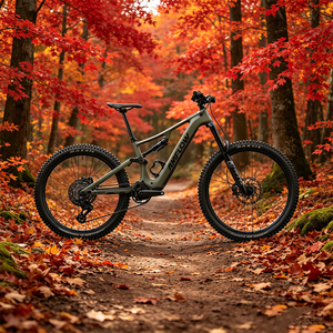 Bicicleta de Montaña Amflow PR Carbon con Batería Avinox de 630 Wh, 40 Posiciones de Geometría Ajustable, Compatible con 29/27.5 Pulgadas - Product Image 1