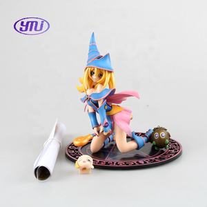 Figurines d'action et jouets en résine PVC de haute qualité, 22 cm, Duel Monsters, Belles filles, Figurines d'anime, Magicien Noir, Yu Gi <span class=keywords><strong>Oh</strong></span>, Artisanat en plastique - Product Image 3