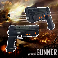 Pistola de Luz Inalámbrica X-GUNNER para PC y PS3, Consola de Plástico para Juegos de Disparos con Opción de Múltiples Jugadores, 4 Botones IR