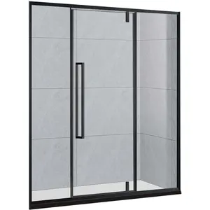 Ningjie simple shower cubicle glass shower door
