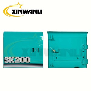 Pièces d'excavatrice SK200/210/350-8 Super 8 : pompe hydraulique, radiateur, réservoir d'eau, porte latérale, porte du filtre à air, porte du réservoir de carburant pour Kobelco - Product Image 4