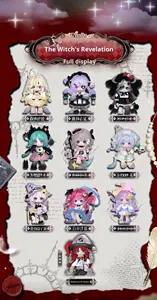 Figurines de la <span class=keywords><strong>série</strong></span> Ninita Witch Revelation, design original, boîte mystère, ensemble complet, vente directe en gros, jouet de collection de designer - Product Image 2