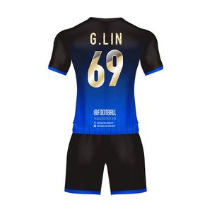 Высококачественная футбольная майка, дизайнерская быстросохнущая ткань, Футбольная майка, одежда, цветная Футбольная форма на заказ - Product Image 3