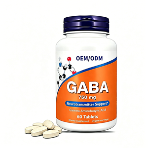 Tabletas de GABA OEM con Taurina, Flor de <span class=keywords><strong>la</strong></span> Pasión, L-Teanina y Magnesio, para un <span class=keywords><strong>Mente</strong></span> Tranquila, Relajación y Sueño Profundo, Suplementos Dietéticos - Product Image 1