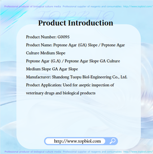 Casitone <span class=keywords><strong>Agar</strong></span> (GA) para inspección aséptica de medicamentos veterinarios y productos biológicos - Product Image 2